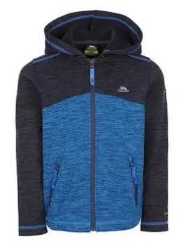 Image of Trespass Value Boys Full-Zip Fleece, Navy, Size 9-10 Years