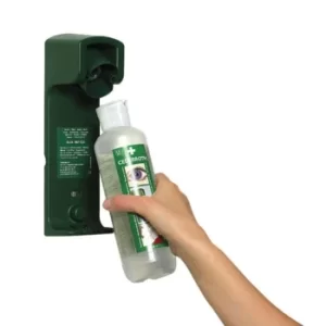 image of Wall Bracket For 500ML Cederroth Eyewash Bottle Green