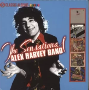 image of Alex Harvey (UK) 5 Classic Albums 2017 UK 5-CD set 5376670