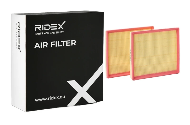 Image of Air filter RIDEX 8A0624