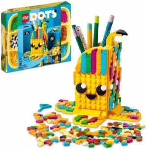 LEGO DOTS Cute Banana Pen Holder Crafts Set for Kids 41948