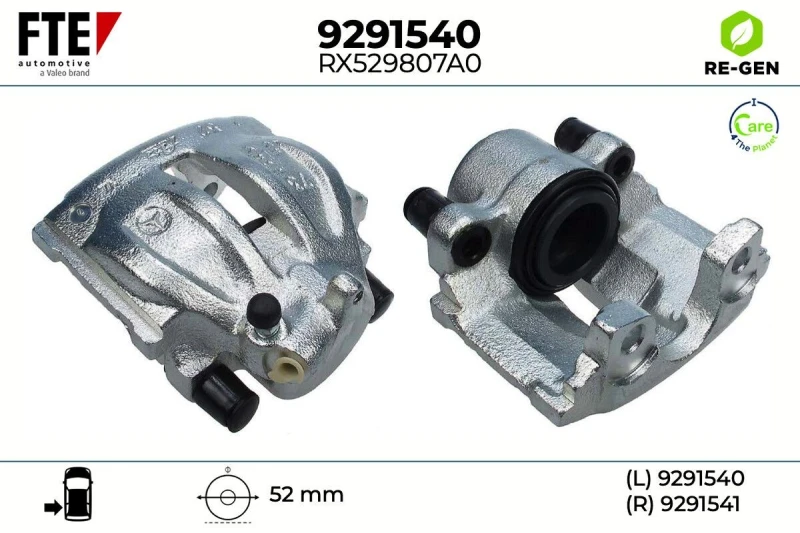 Image of Brake caliper FTE 9291540