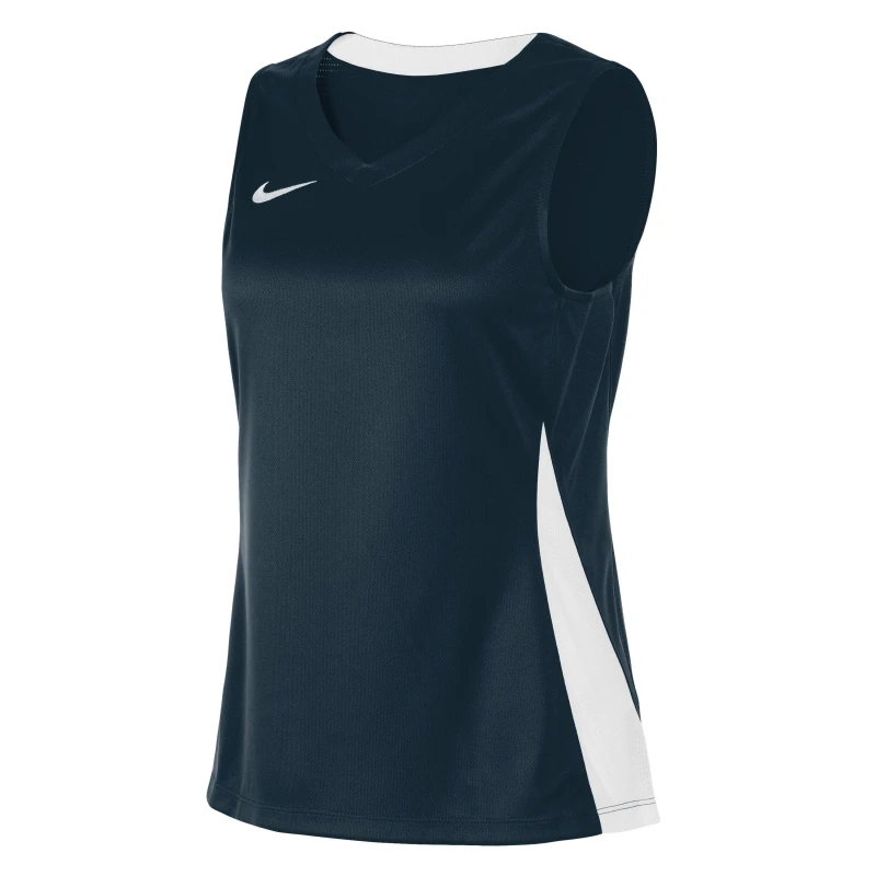 Image of Nike Tm Bskbl St Jsy Obsidian/White female 10 (S)