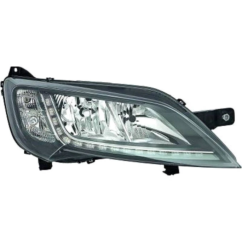 Image of DIEDERICHS 3484984 Headlights H7/H7, Right, with motor for headlamp levelling Headlight (259)