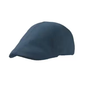Image of Atlantis Gatsby Street Flat Cap (Pack of 2) (One Size) (Navy)