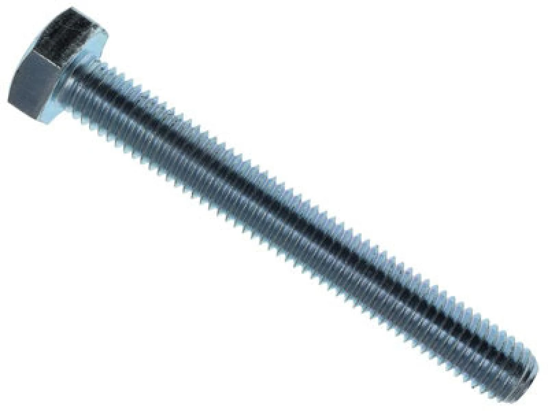 Image of Metalmate Memhts1080 High Tensile Set Screw Zp M10 X 80mm (Box 25) Memhts1080