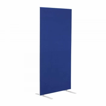 Image of 1400W X 1800H Upholstered Floor Standing Screen Straight - Royal Blue