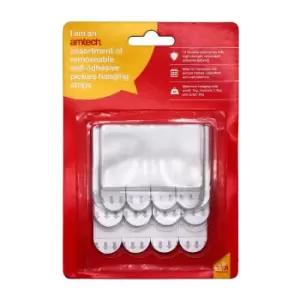 Image of Amtech Assortment of Removeable Self-adhesive Picture Hanging Strips