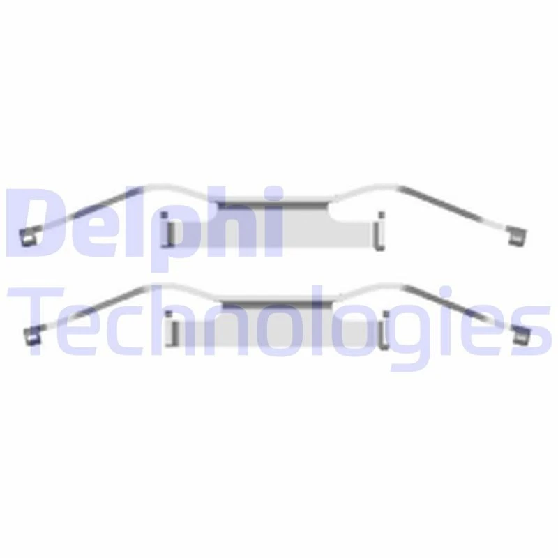 Image of DELPHI Brake pad fitting kit DELPHI LX0439