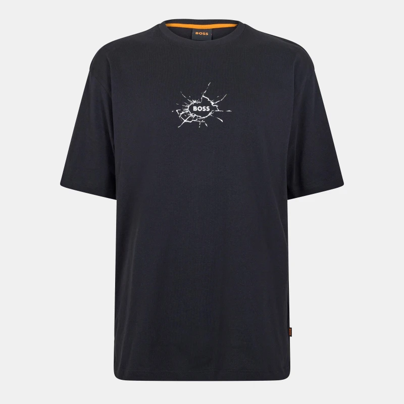 Image of Boss Mens Te Voyage Short Sleeve Polo Shirt Black male M