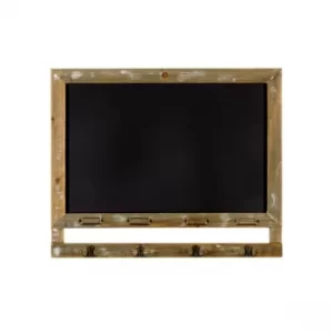 Image of Blackboard with 4 Hooks 55 x 46cm