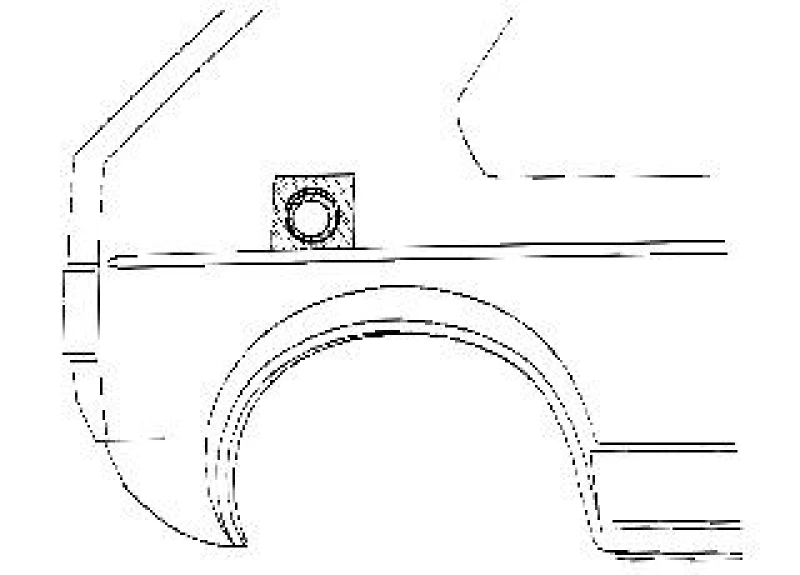 Image of VAN WEZEL Side panel VAN WEZEL 5810190