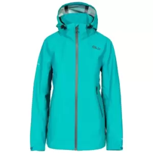 image of Trespass Womens/Ladies Gayle Waterproof Jacket (M) (Ocean Green)