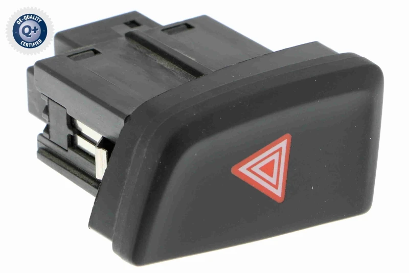 Image of VEMO V10-73-0350 Switch, hazard light Q+, original equipment manufacturer quality Switch,hazard light (816)