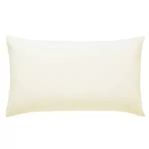 Image of Helena Springfield 50/50 Percale, Standard Pillowcase, Ivory