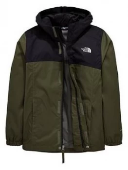 Image of The North Face Boys Resolve Jacket Khaki Size L13 14 Years