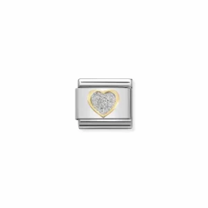 Image of Nomination Composable Classic GLITTER SYMBOLS In Steel Jewellery