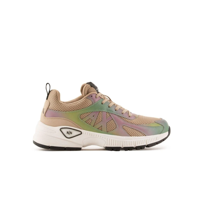 Image of Armani Exchange Trainers Low Trainers UK 5 Multi 01933699250