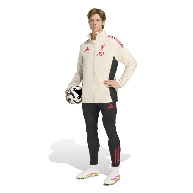 Image of Adidas Liverpool FC Outdoor Tracksuit Jacket 2025/26 Blanc Male M JV6554