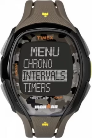 Image of Mens Timex Indiglo Ironman Alarm Chronograph Watch TW5M01100
