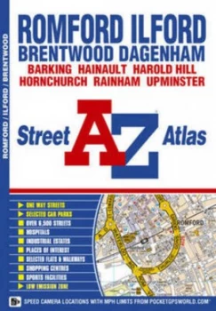 Image of Romford and Ilford Street Atlas by Geographers A-Z Map Company Book