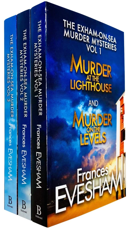 Image of The Exham-on-Sea Murder Mysteries Volume 1 - 3 ( 6 Titles in 3 Books ) Collection Set Frances Evesham Books