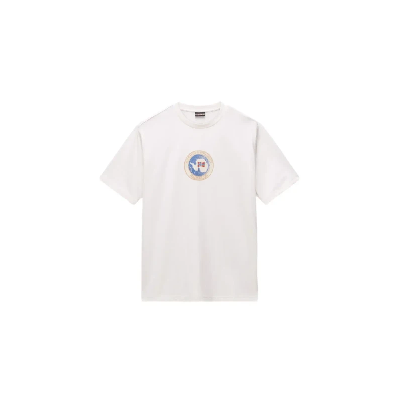 Image of T-Shirt Napapijri Phos Blanc Male XS