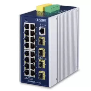 image of IGS-6325-16T4S - Managed - L3 - Gigabit Ethernet (10/100/1000) - Full duplex - Wall mountable