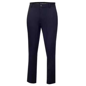 Image of Calvin Klein Golf Stretch Trousers - Blue