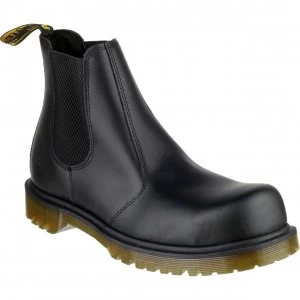 Image of Dr Martens Mens Icon Safety Dealer Boots Black Size 10
