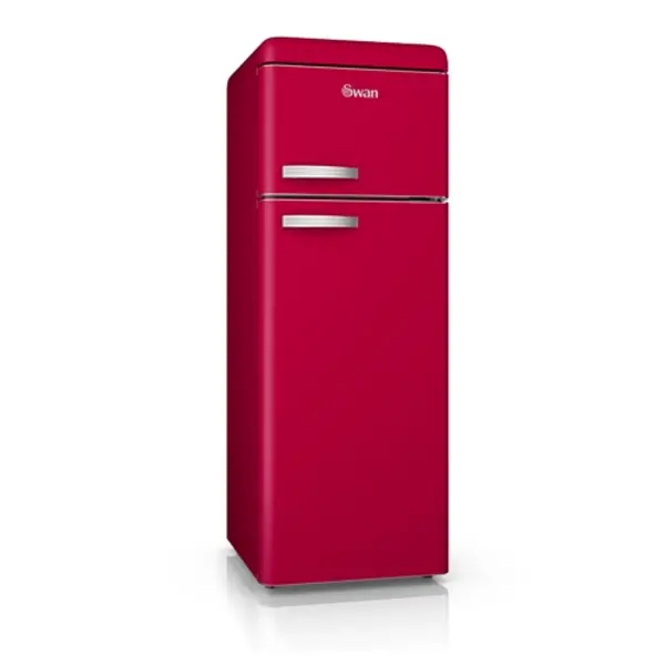 Image of Swan SR11010RN 199L Retro Top Mounted Fridge Freezer