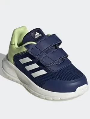Image of adidas Tensaur Run Shoes, Dark Blue, Size 5.5 Younger