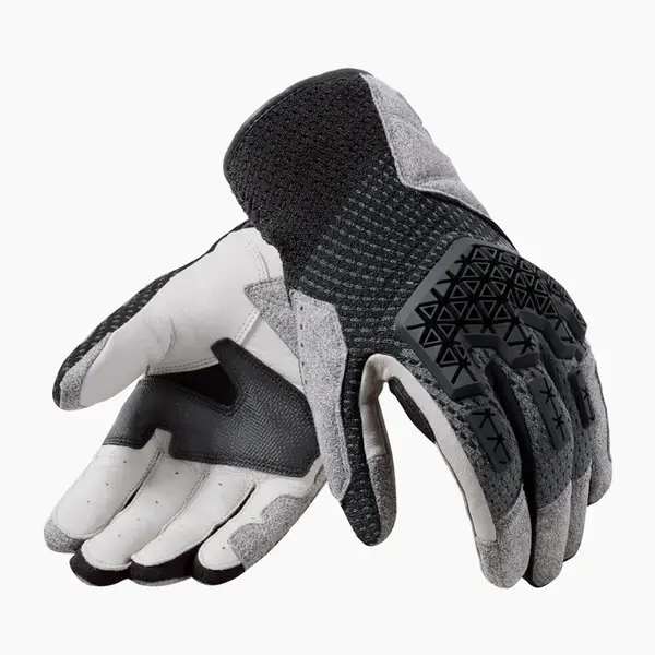 image of REV'IT! Gloves Offtrack 2 Black Silver Size 2XL