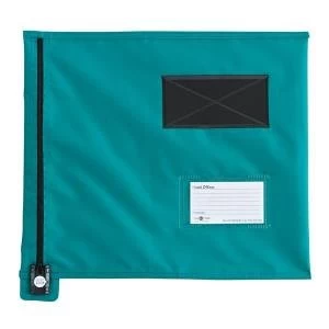 image of Flat Mail Pouch A4 355mm x 386mm Green FP8G