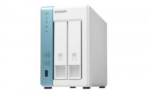Image of QNAP TS-231P3-2G/12TB-IW - 2 bay - Ethernet LAN Tower - NAS Desktop