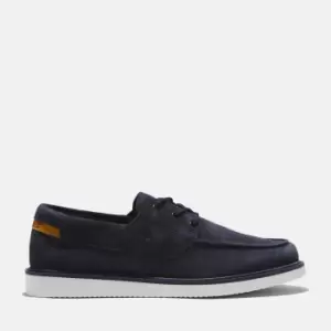 Image of Timberland Newmarket Ii Boat Shoe For Men In Navy, Size 10