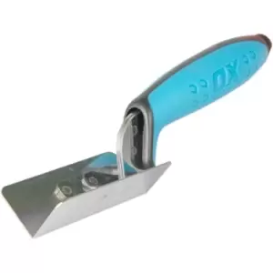 image of Pro Internal Corner Trowel Stainless Steel - 30 x 80mm - Ox Tools