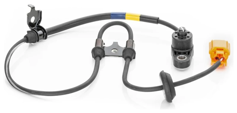 Image of HELLA 6PU 230 040-111 ABS Sensor Front Axle, with holder Sensor,wheel speed (412)