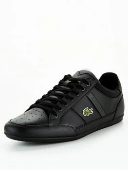 Image of Lacoste Chaymon 0121 1 CMA Trainers - Black/White, Size 11, Men