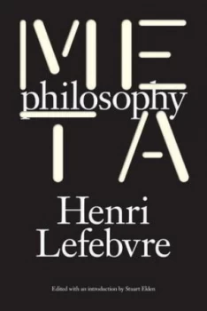 Image of Metaphilosophy by Henri Lefebvre Book