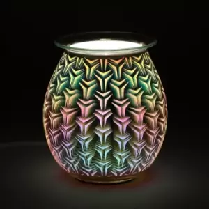 Geometric Light-up Electric Oil Burner