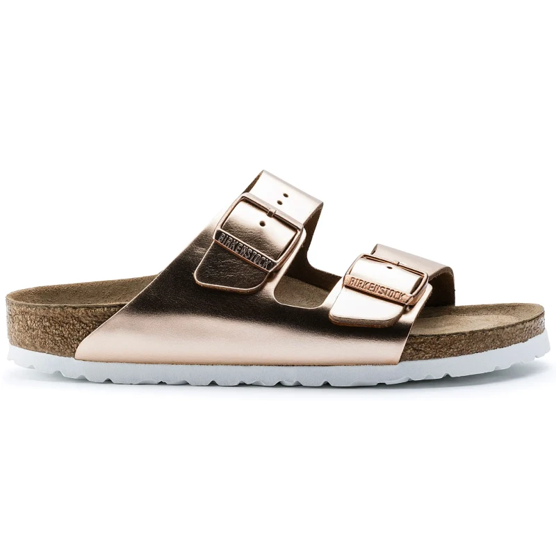Image of Birkenstock Womens sandals Birkenstock Arizona Natural Leather Multicolore Female 38 Etroit