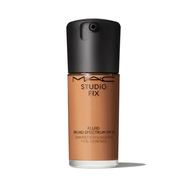 Image of MAC Studio Fix Fluid SPF 15 Foundation - NW35 - Soft-Matte Finish - 24hr Medium-To-Full Coverage - 30ml - MAC Cosmetics