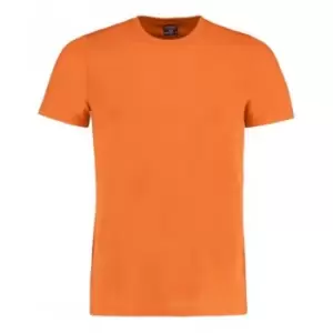 Image of Kustom Kit Mens Superwash 60 Fashion Fit T-Shirt (XL) (Bright Orange Marl)
