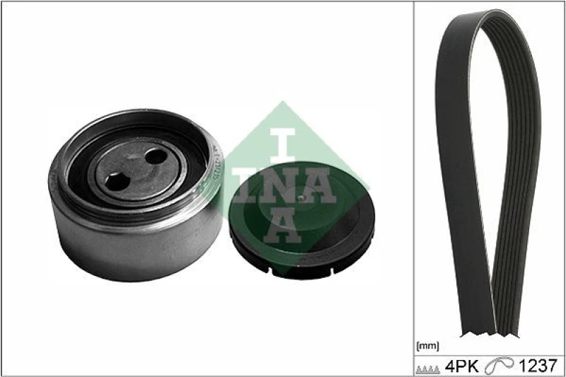 Image of V-Ribbed Belt Set INA 529 0087 10