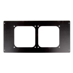 image of Lian Li D8000-1 Dual 120mm Fan Panel for PC-D8000 - Black