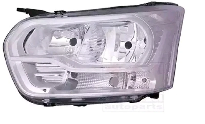 Image of VAN WEZEL 1991961 Headlights H7, Left, with motor for headlamp levelling Headlight (259)