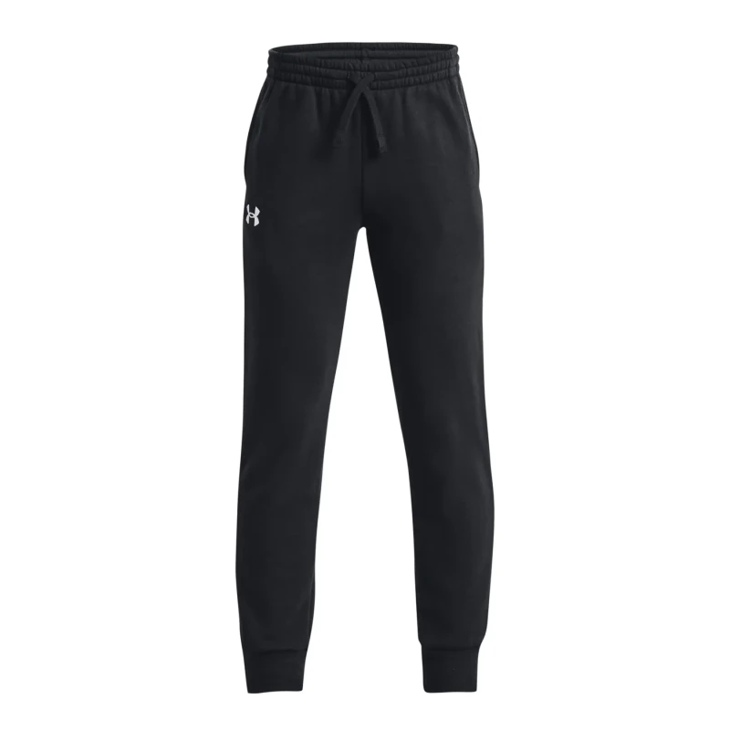 Image of Under Armour Logo Fleece Jogging Pants Junior Boys - Black 7 - 8 Years