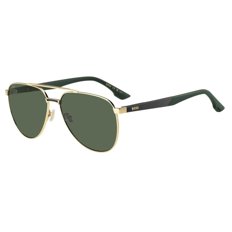 Image of Boss Boss Su Pilot SunGls Sn63 Gold male One Size