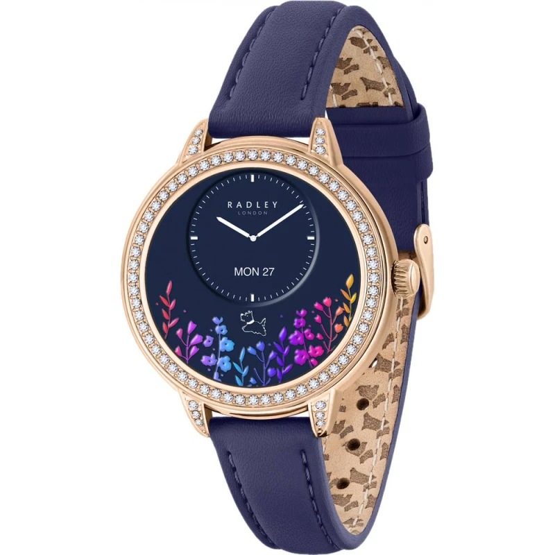 Image of Radley RYS33-2170 Series 33 Amoled Smartwatch (37mm) Blue Watch